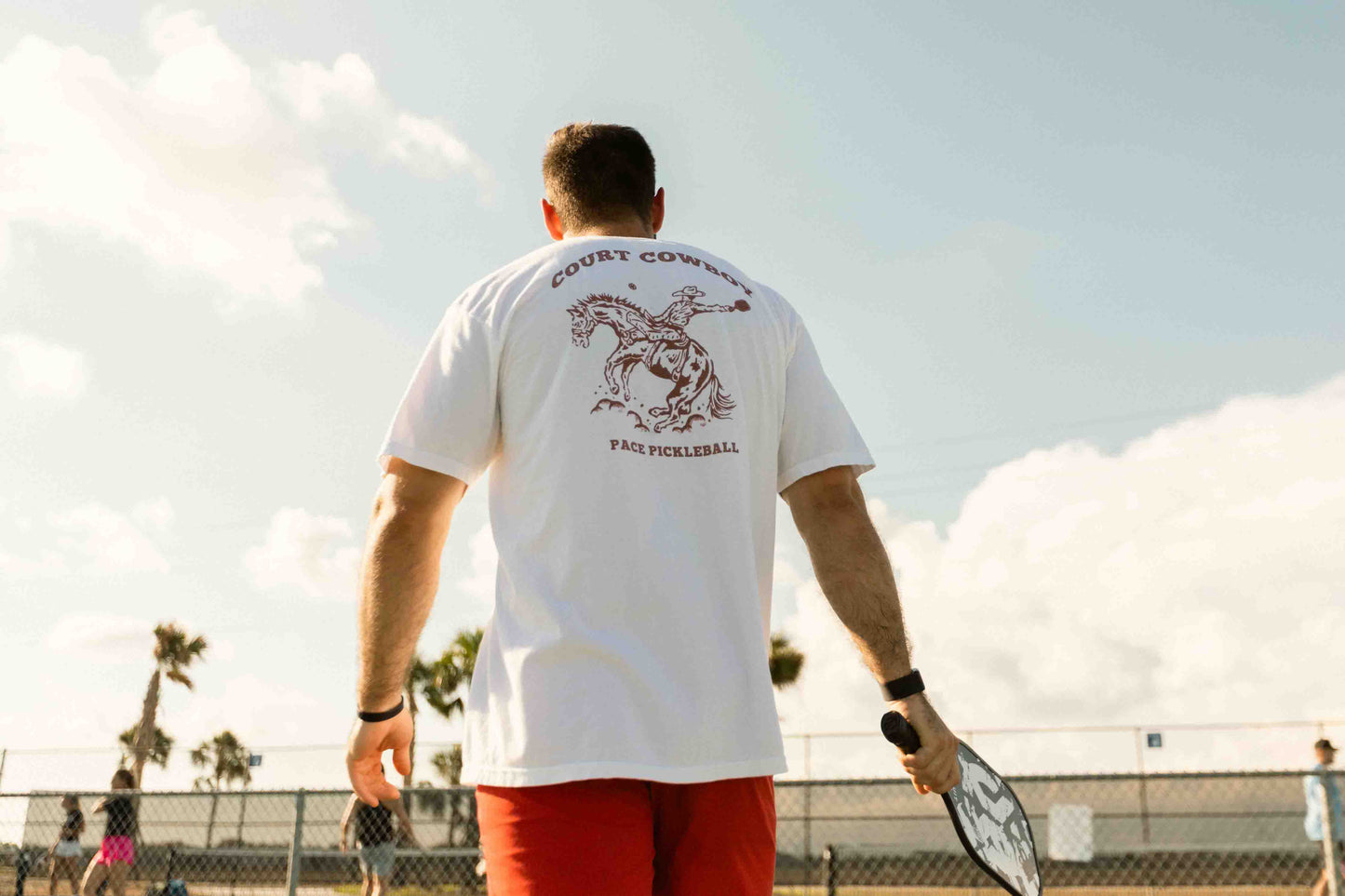 Pickleball Court Cowboy